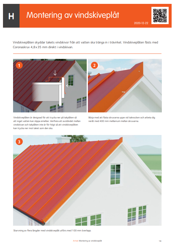 Windshield sheet metal