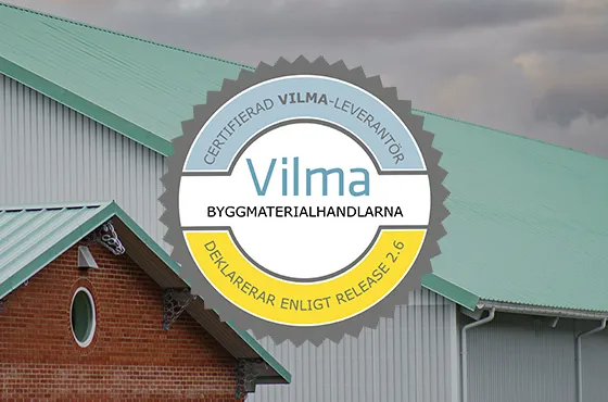 vilma certification sticker